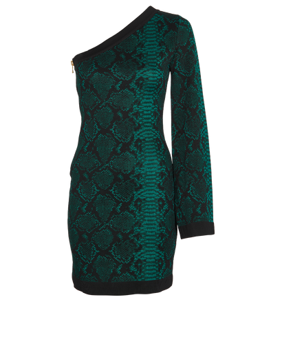 Balmain One Shoulder Dress, front view