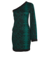 Balmain One Shoulder Dress, front view