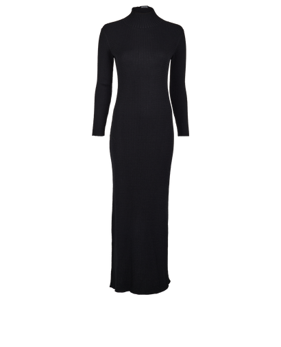 Balenciaga Long Sleeve Maxi Dress, front view