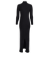 Balenciaga Long Sleeve Maxi Dress, back view