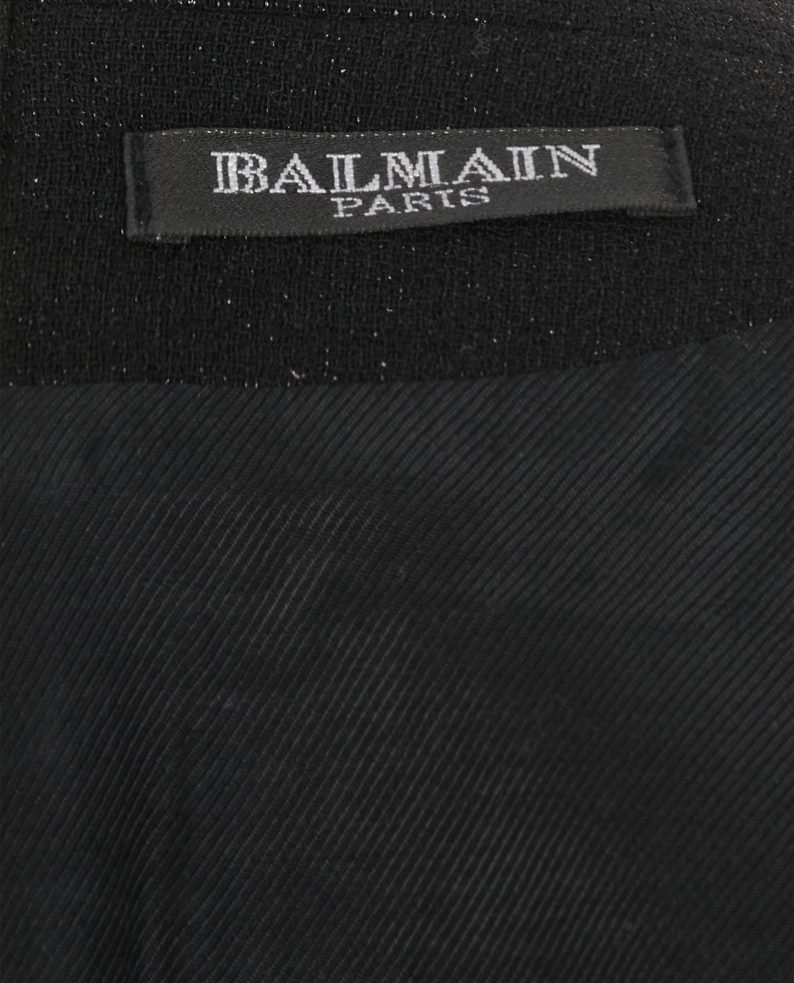 Balmain Zipped Double Breasted Jacket Dress, &pound;520, Clothing, Black, Wool, Other view