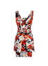 Balenciaga Printed Floral Dress, front view