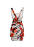 Balenciaga Printed Floral Dress, back view