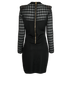 Balmain Mini Dress, &pound;220, Clothing, Black, Viscose, Back view