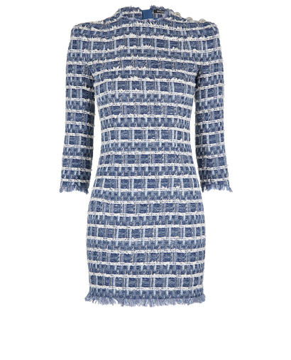 Balmain Tweed Mini Dress, front view