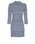 Balmain Tweed Mini Dress, back view