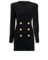 Balmain Monogram Mini Dress, front view