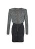 Balmain Studded Mini Dress, back view