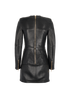 Balmain Long Sleeve Mini Dress, back view