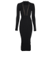 Balmain Bodydon Long Dress, front view