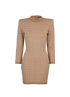Balmain Monogram Dress, front view