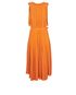 Bottega Veneta Pleated Belted Dress, back view