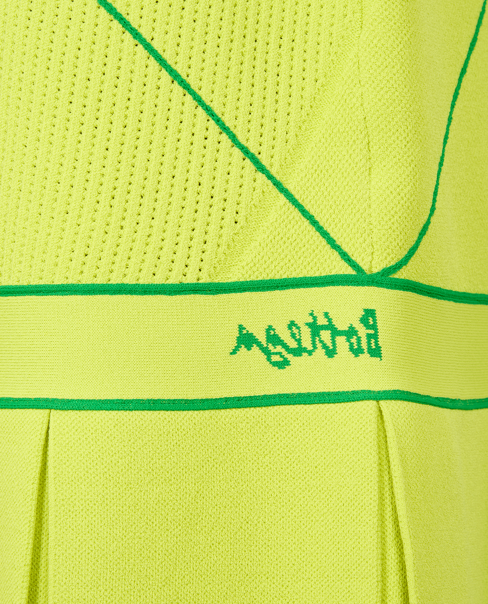 Bottega Veneta Sleeveless Mini Dress, &pound;180, Clothing, Green, Viscose, Other view