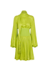 Bottega Veneta Tassel Dress, &pound;180, Clothing, Green, Polyester, Front view