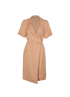 Bottega Veneta Vintage Midi Dress, &pound;90, Clothing, Nude, Silk, Front view
