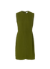 Burberry Sleeveless Midi Dress, front view