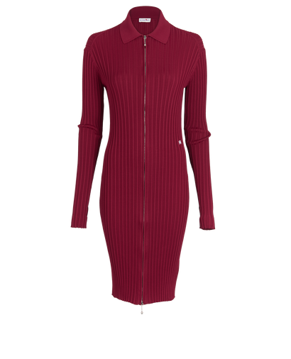 Burberry Ribbed Polo Dress, front view