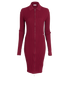 Burberry Ribbed Polo Dress, front view