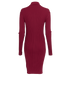 Burberry Ribbed Polo Dress, back view