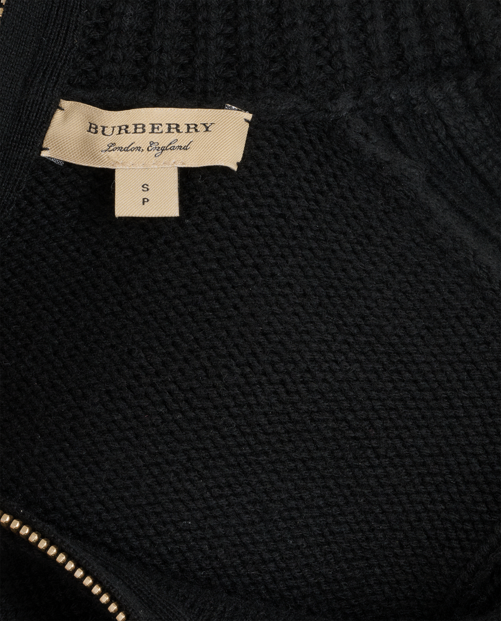Burberry Chain Turtleneck Knit Dress, &pound;120, Clothing, Black, Wool, Other view