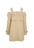 Burberry Trench Dress, back view