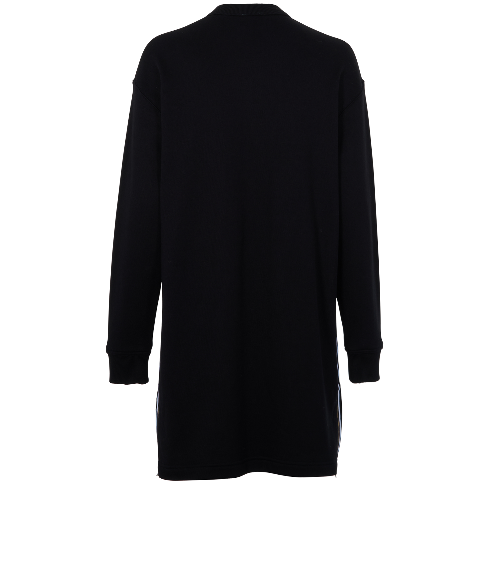 Burberry Virley Sweater Dress, &pound;220, Clothing, Black, Cotton, Back view