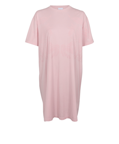 Burberry T-Shirt Dress, &pound;90, Clothing, Pink, Cotton, Front view