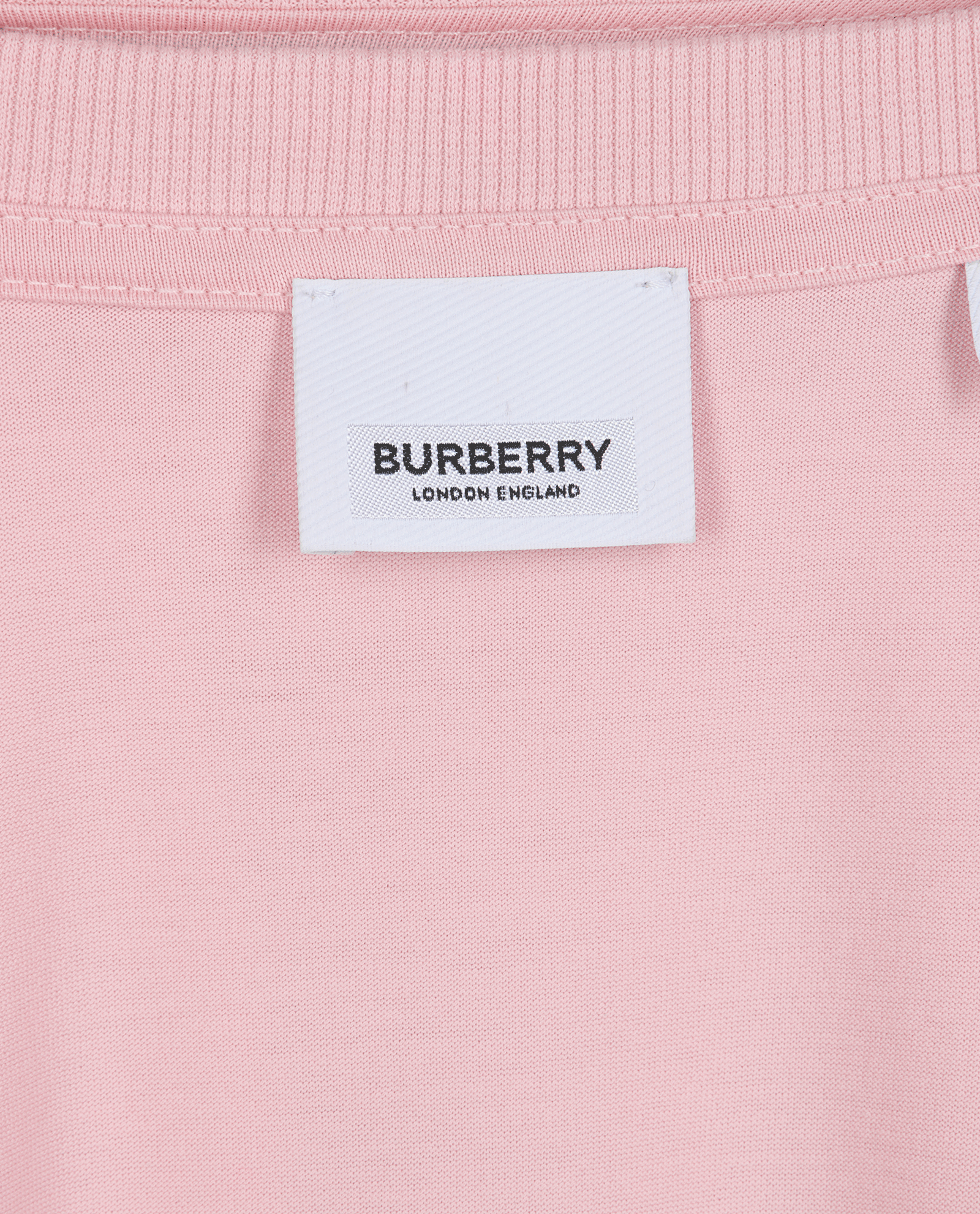 Burberry T-Shirt Dress, &pound;90, Clothing, Pink, Cotton, Other view