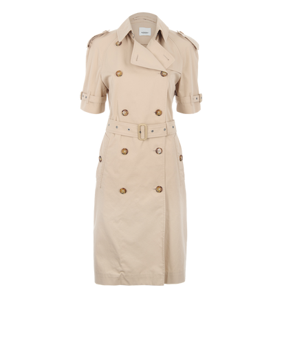 Burberry Belted Trench Dress, front view