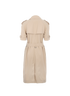 Burberry Belted Trench Dress, back view