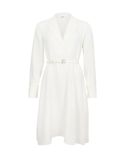 Celine Long Sleeve Belted Dress, front view