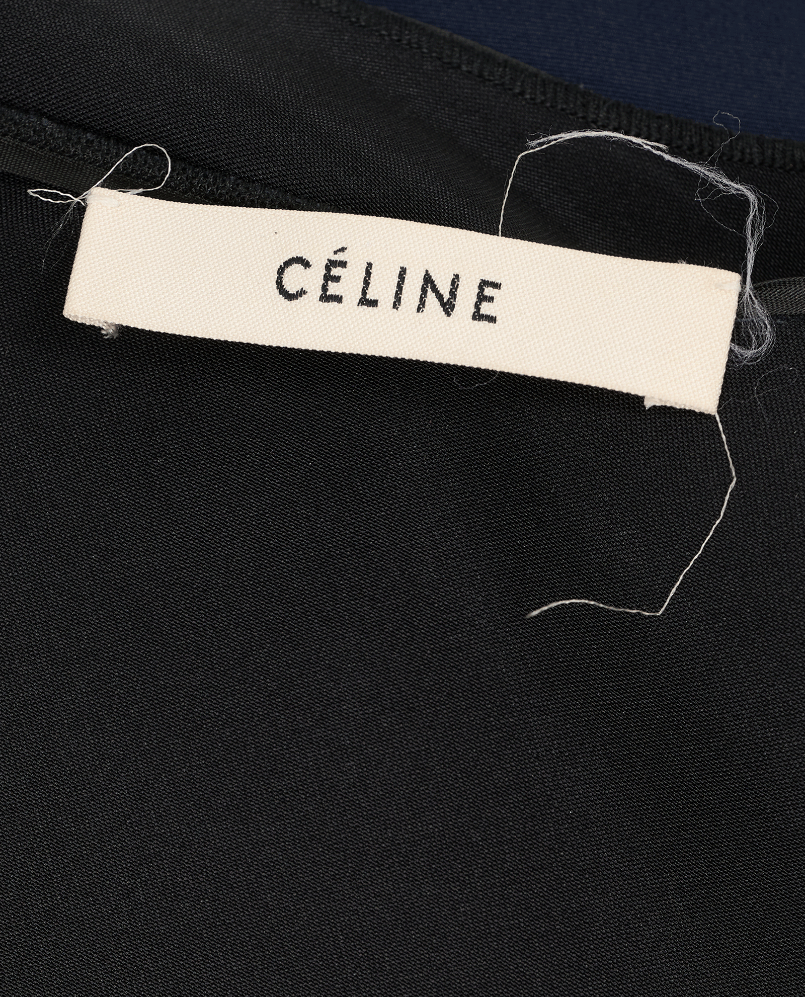 Celine Block Tunic Dress, &pound;80, Clothing, Black/Navy, Silk, Other view