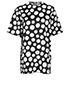 Celine Shirt Dot Dress, front view