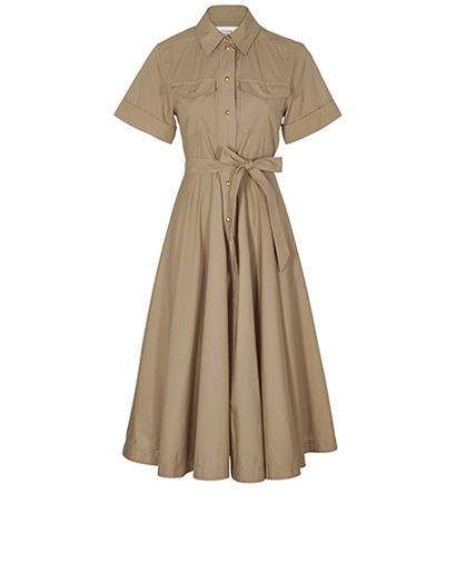 Celine Safari Shirt Dress, front view