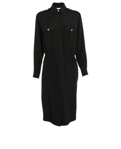 Celine Pockets Midi Dress, front view