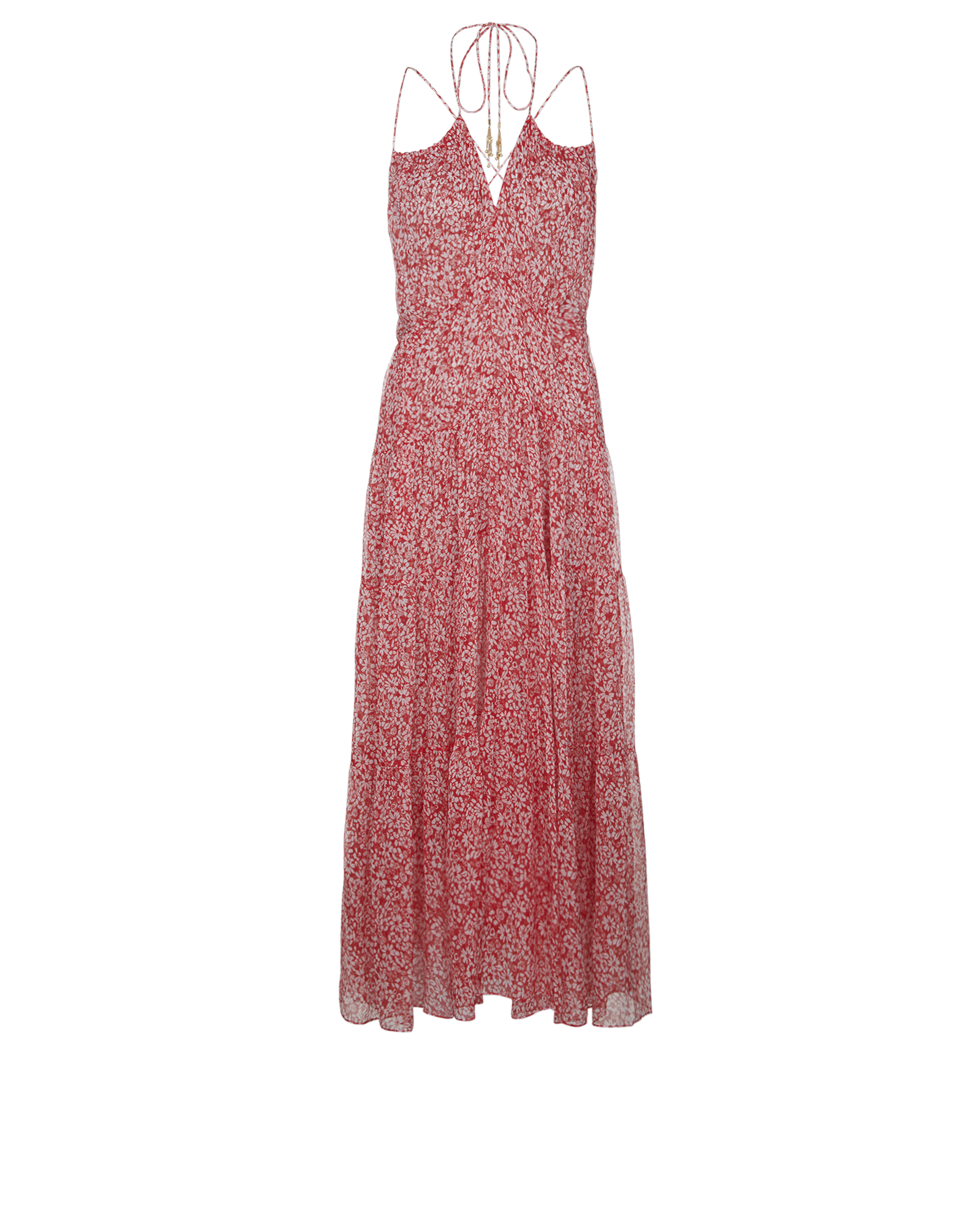 Pre-loved Celine Floral Chiffon Dress - 450