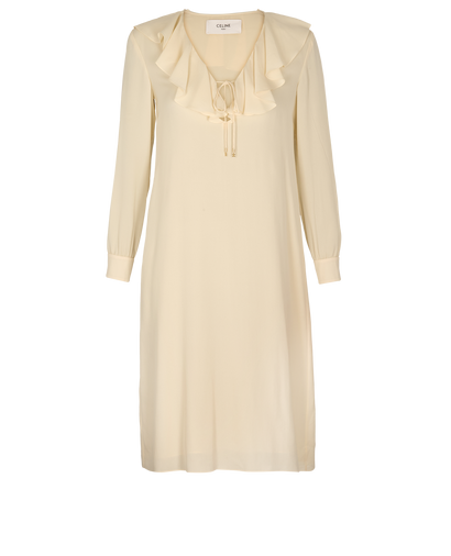 Celine Jabot Collar Dress, front view