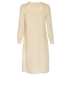 Celine Jabot Collar Dress, back view