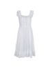 Celine Triomphe Embroidery Dress, front view