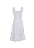 Celine Triomphe Embroidery Dress, back view