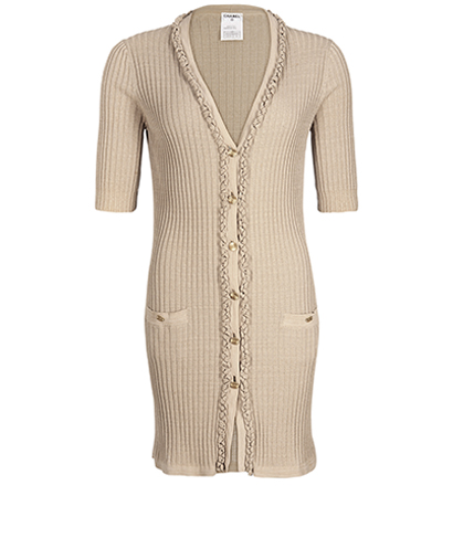 Chanel 2009 Spring Ribbed Dress, front view