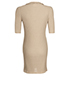 Chanel 2009 Spring Ribbed Dress, back view