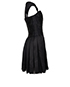 Chanel Layered Ribbon Cap Sleeve Cocktail Dress, side view
