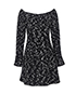 Chanel Tweed Cocktail Dress, &pound;765, Clothing, Black/White, Wool, Back view