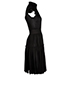Chanel Sheer Knit Pleated Skirt Dress, side view