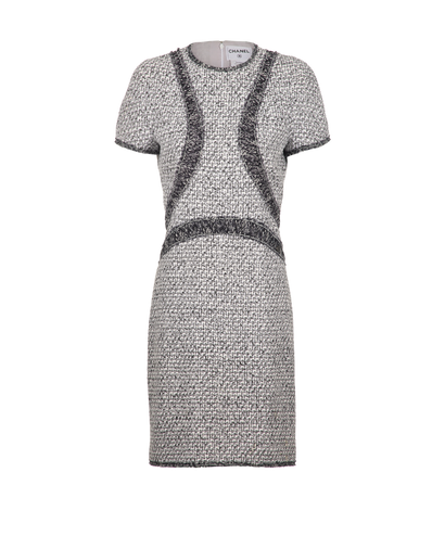 Chanel Tweed Lesage Dress, front view