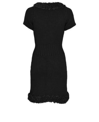 Pre-loved Chanel 08A Ruffles Knit Dress - £450