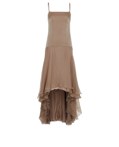 Chanel 2004 Chiffon Layered Dress, front view