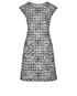 Chanel 2014 Spring Camelia Tweed Dress, front view