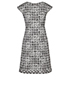 Chanel 2014 Spring Camelia Tweed Dress, back view